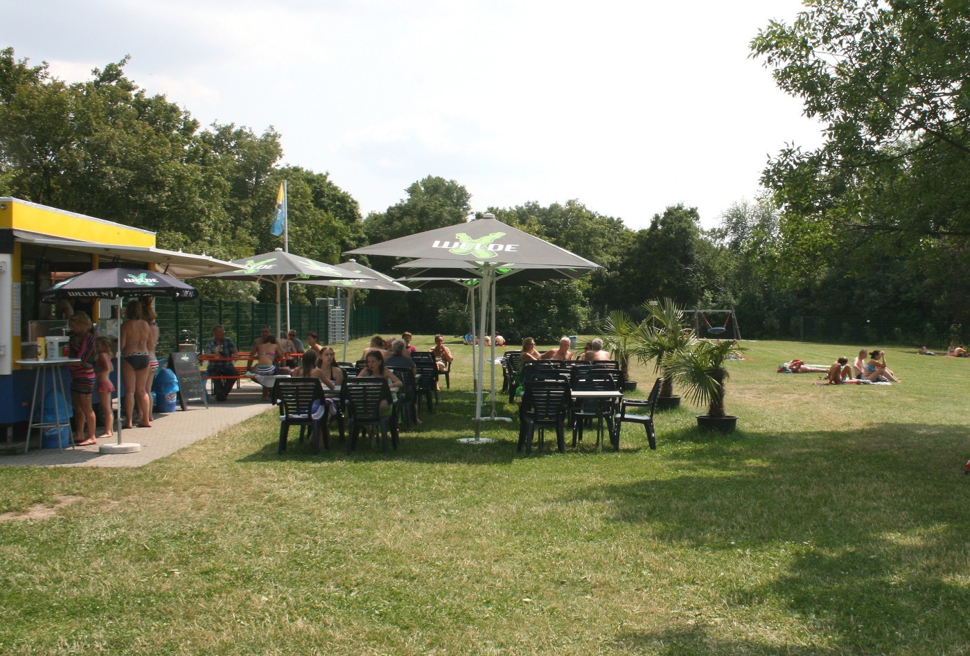 Kiosk an der Badestelle