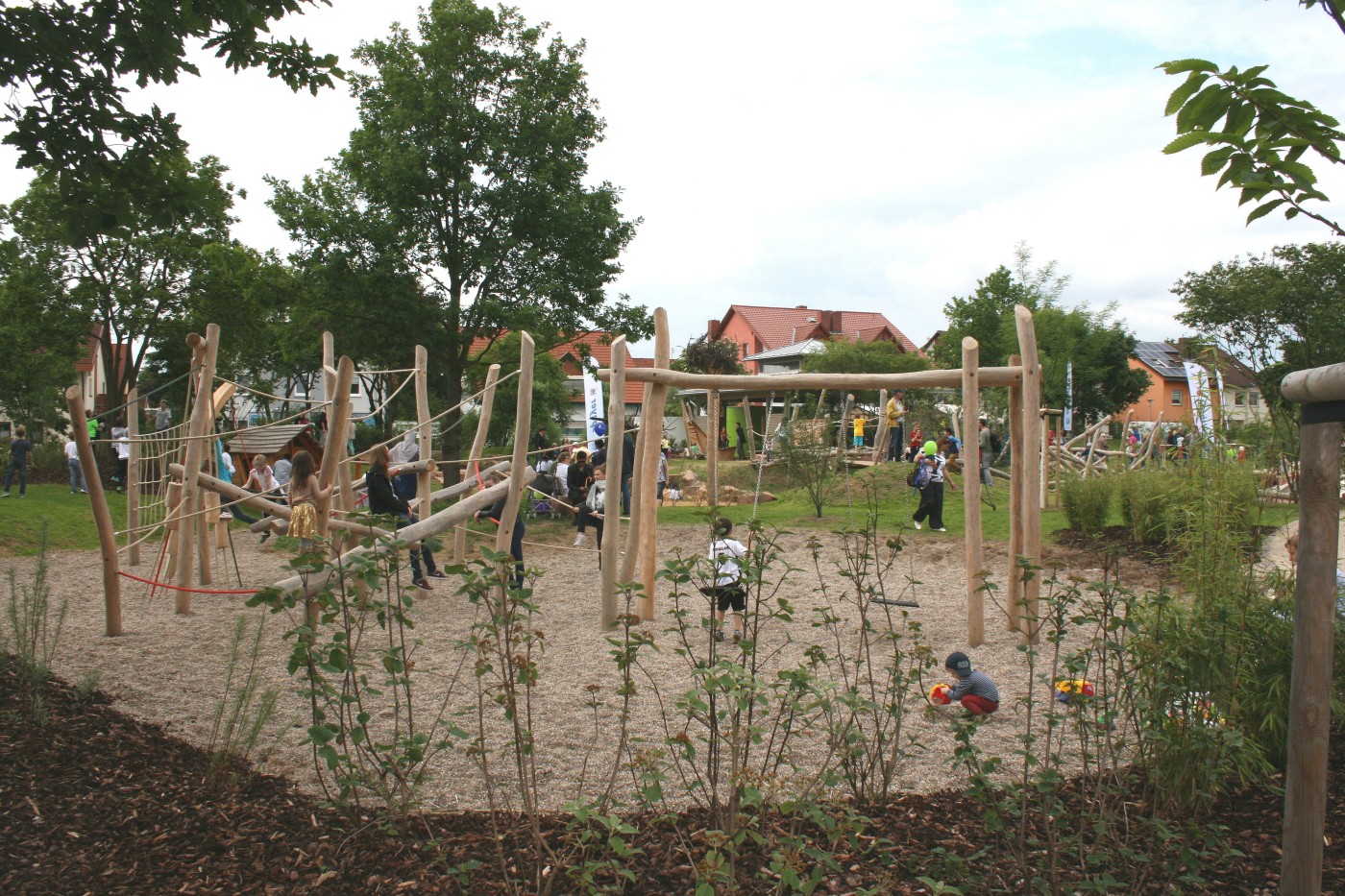 Das Bild zeigt einen Spielbereich der Anlage