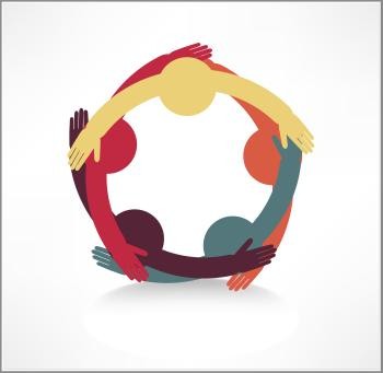 Das Bild zeigt das Logo der Flüchtlingshilfe