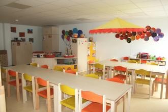 Bild zeigt einen Raum der Hortbetreuung