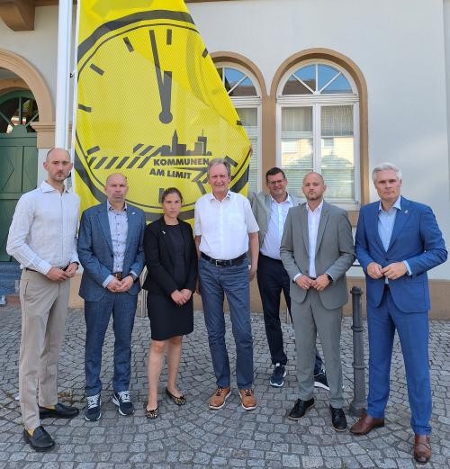 Gruppenbild der Bürgermeister